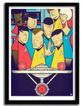 Affiche STAR TREK par Ale Giorgini