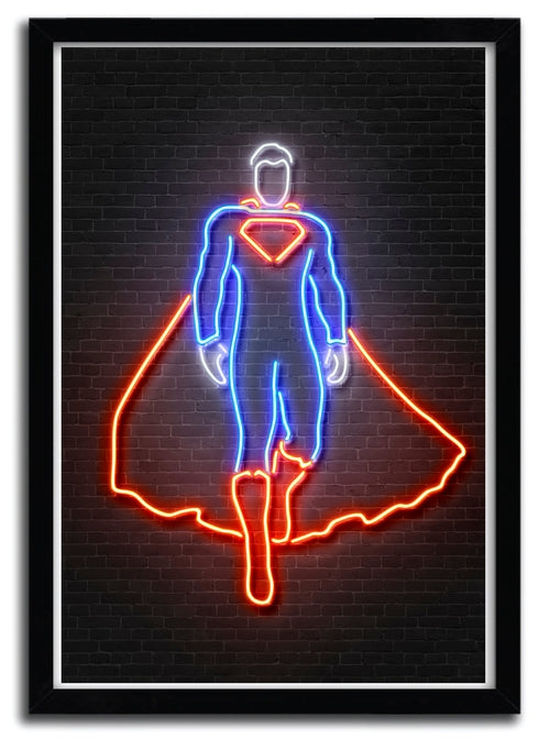 Affiche superman par OCTAVIAN MIELU
