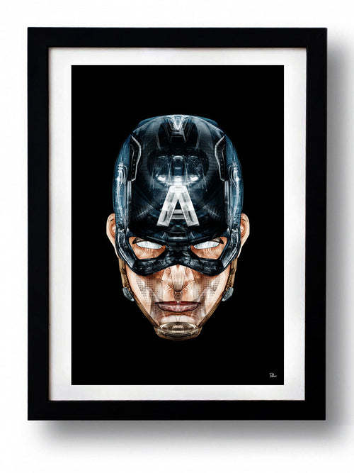 Affiche CAPTAIN par Rubiant